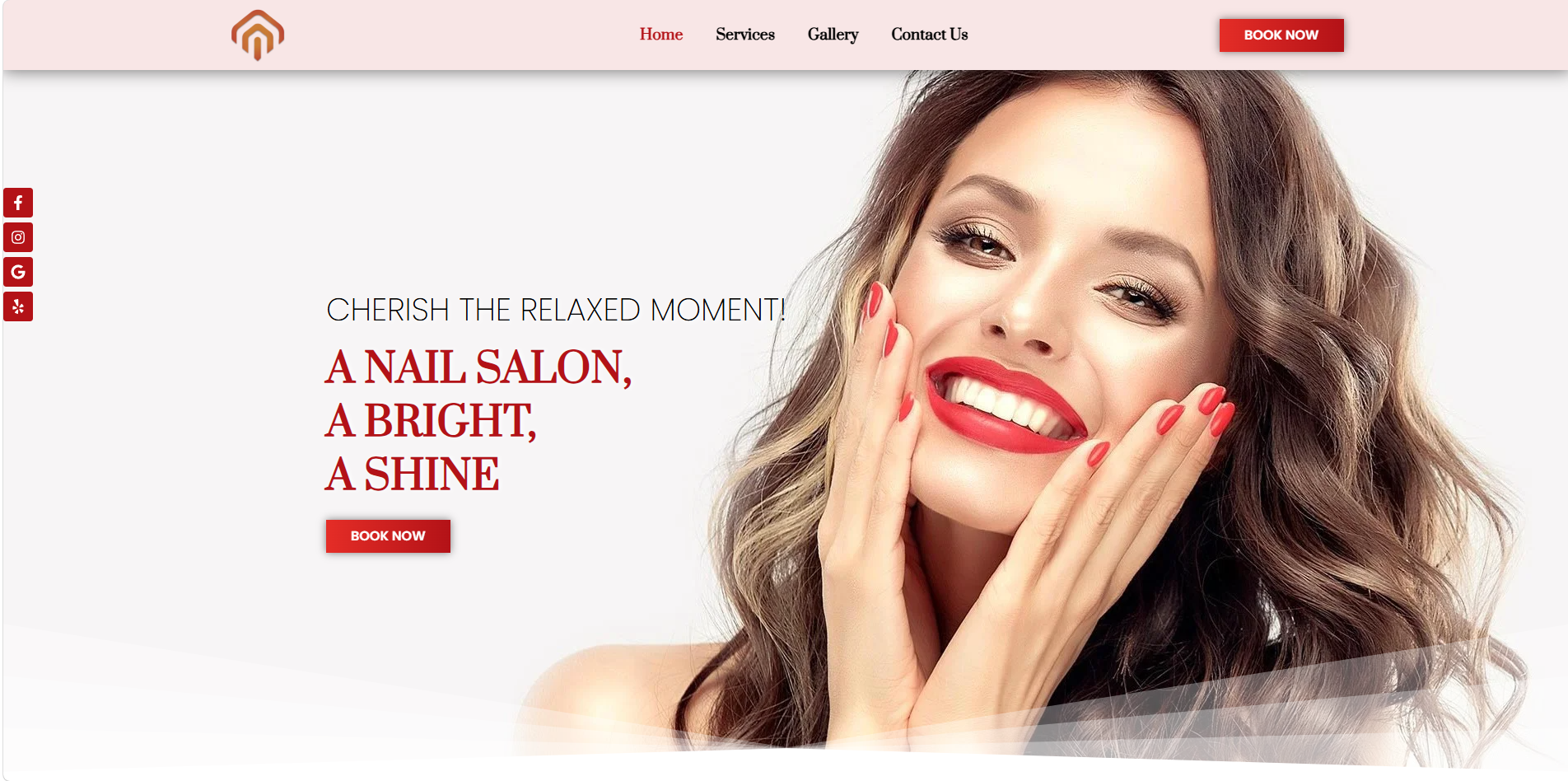 Website template preview